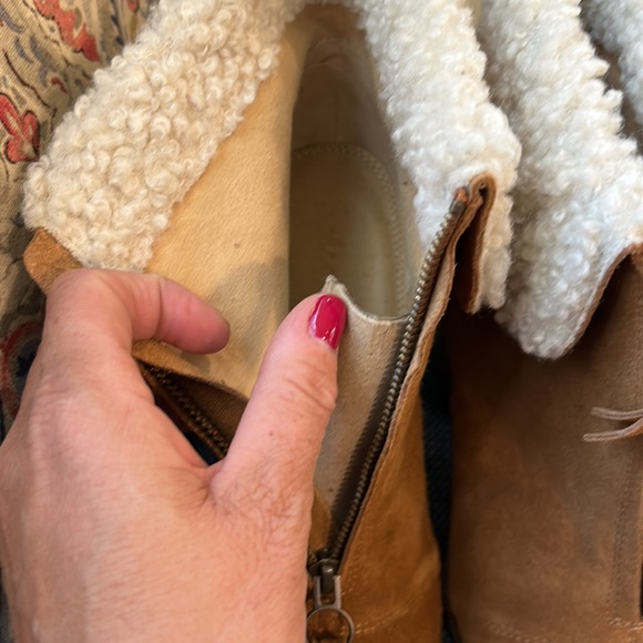 NWOT Splendid faux shearling ankle boot size 11 - Picture 10 of 10